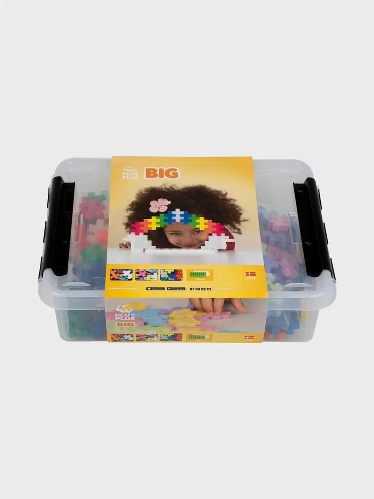 Jeu de construction Plus-Plus 3413 : 200 briques colorées dès 12 mois