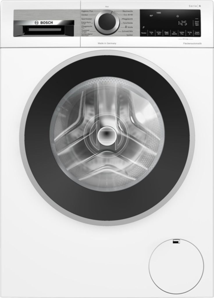 Bosch Serie 6 WGG244120, Přední plnění, 9 kg, B, 70 dB, Obrázek produktu 