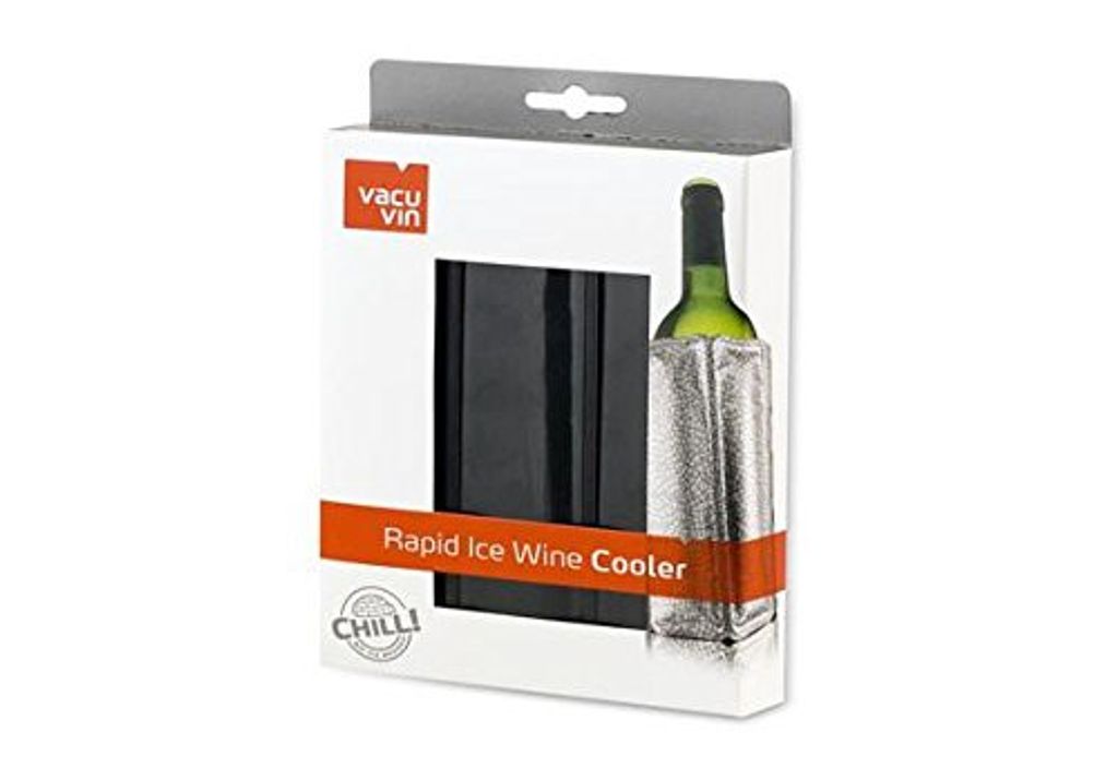 Vacu Vin Weinkühler Active Cooler - Hülle - Schwarz