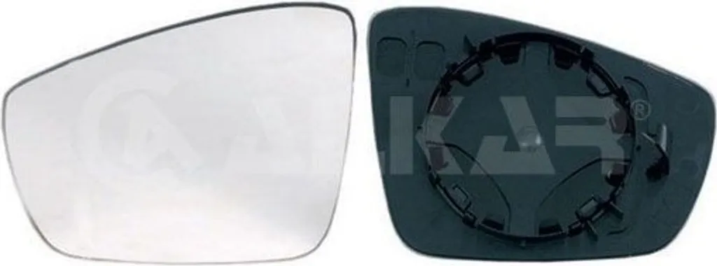 Vitre de rétroviseur gauche pour VW UP et Polo 6R - Pièce de rechange