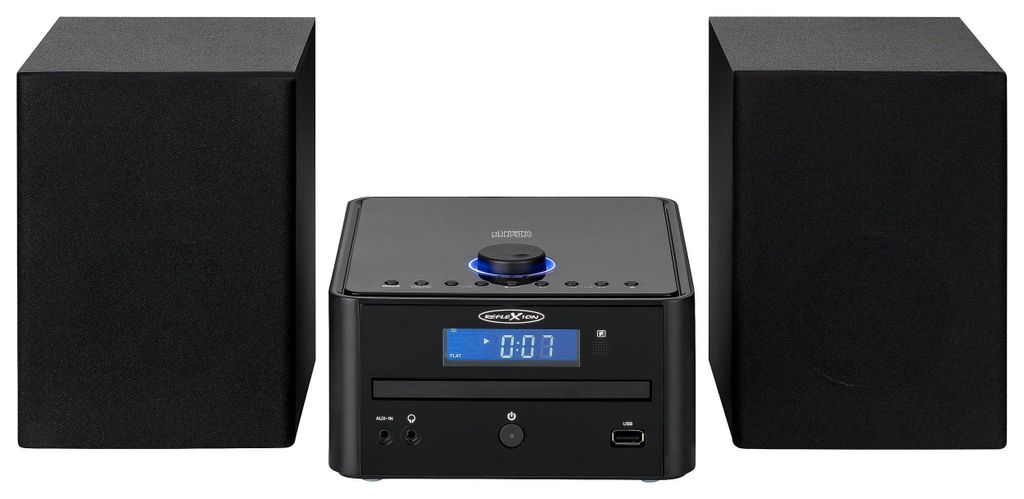 Reflexion HIF79FM Stereoanlage UKW Bluetooth USB MP3 CD AUX Inkl. Fe