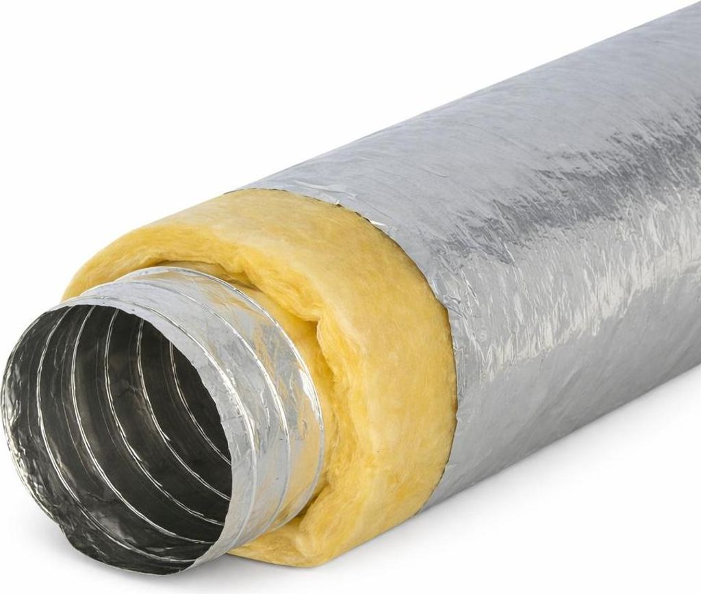 Aluflexschlauch isoliert (Luftschlauch) Ø 355 mm 10 m
