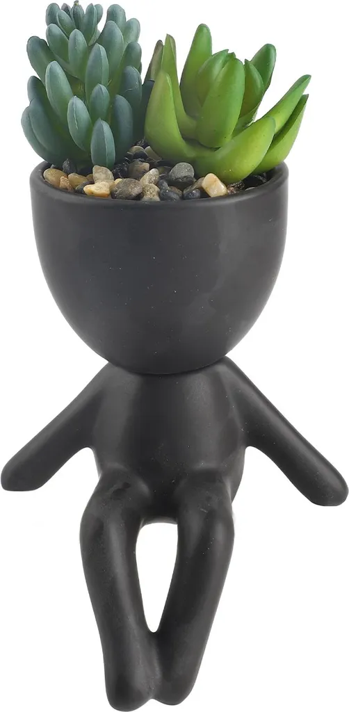 Pot à succulentes décoratif style scandinave en céramique de qualité
