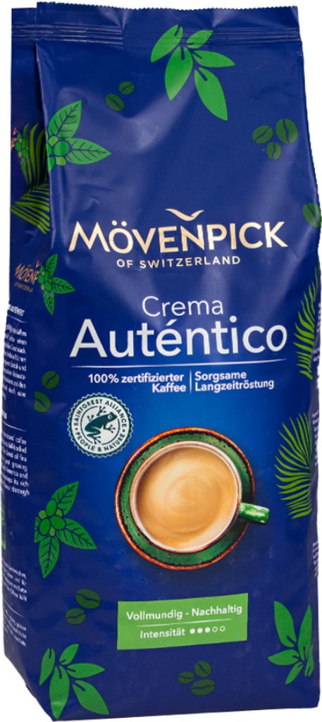 Mövenpick El Autentico Coffee Crema całe ziarna mocny smak Zdjęcie produktu 4