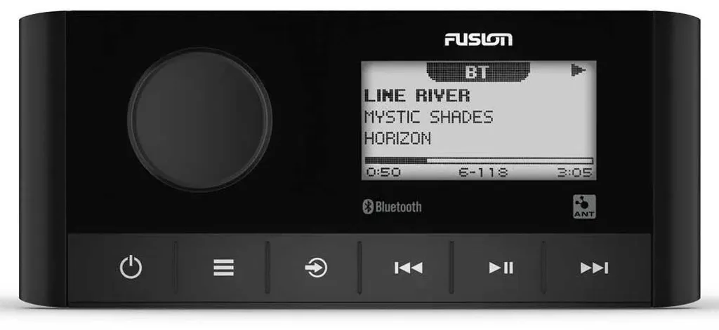 Système Audio Fusion MS-RA60 Noir : Musique en Mer via Bluetooth 5.0