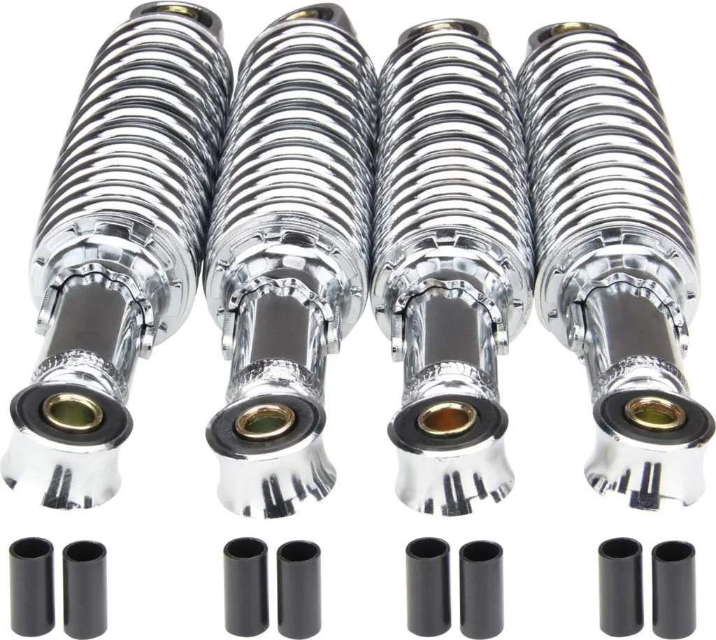 Set de suspensions courtes 240mm chrome pour Simson Schwalbe et Star - 3