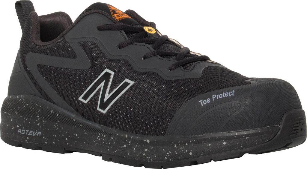 NEW BALANCE Logic Halbschuh Schwarz/Orange - T.43 - S4MIDLOGIBLK2E95