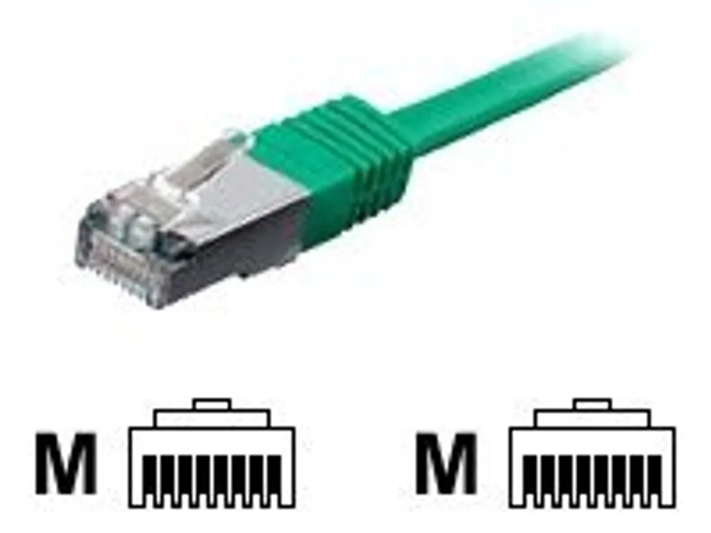 Equip Patchkabel Cat6 S/FTP 2xRJ45 5.00m grün LSZH Polybeutel - 5