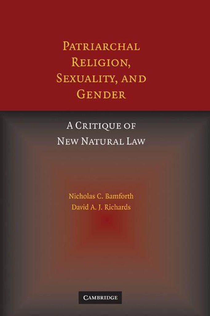 Patriarchal Religion, Sexuality, and Gender