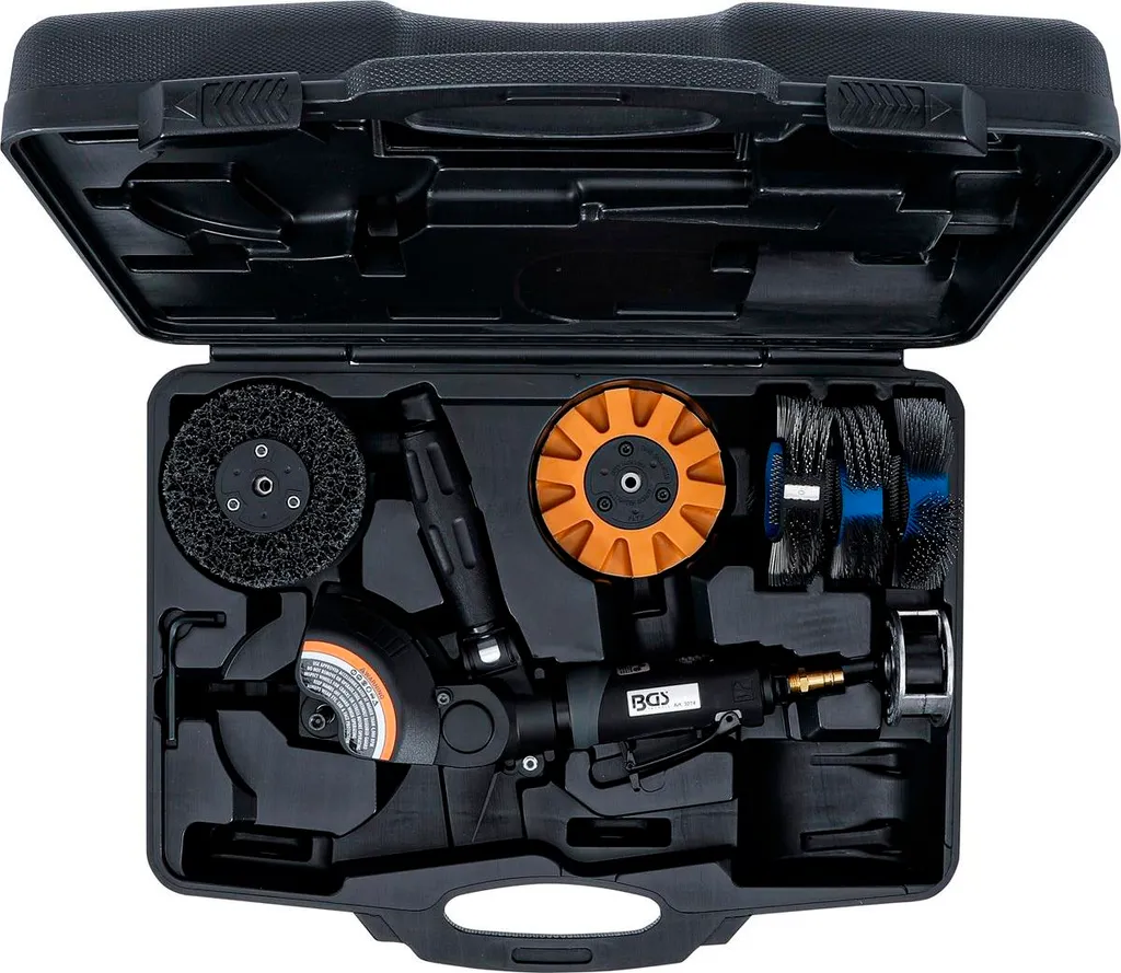 Ponceuse pneumatique BGS 3274 à têtes multiples pour ponçage de finition