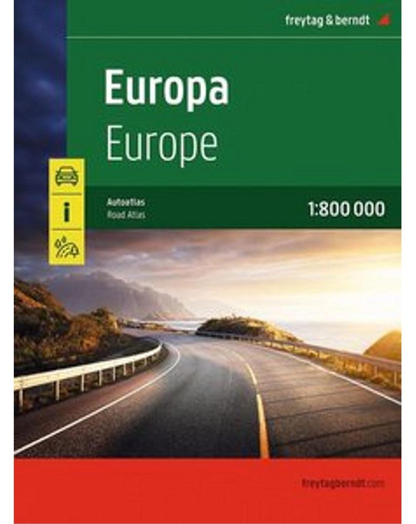 freytag & berndt Autoatlas Europa 1:800.000 Produktbild 
