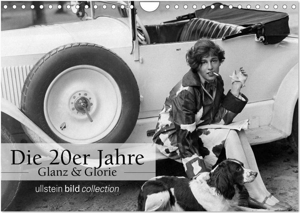 Die 20er Jahre - Glanz und Glorie (Wandkalender 2026 DIN A4 quer), CALVENDO Monatskalender