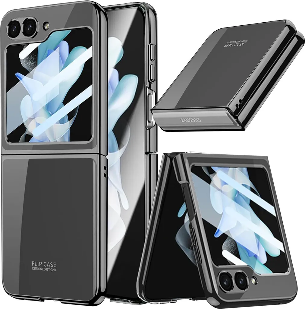 Offerta Custodia Samsung Z Flip 6 / Z Flip 7 FE - Sottile & Nera