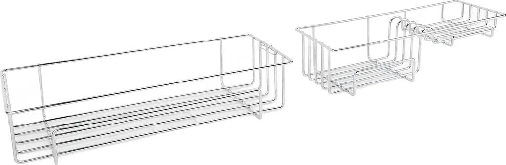 Étagère flottante pour toilettes et salle d'eau lot de 2 gain de place