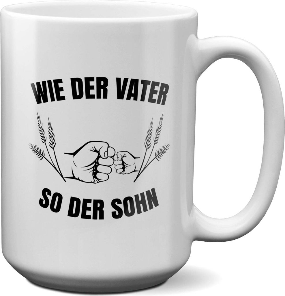 22Feels XL Tasse Sohn Geschenk Geburtstag 18 Jahre Kinder Jungs Abitur Master Uni Abschluss Bachelor Weihnachten Haferl Firmung Konfirmation Teenag...