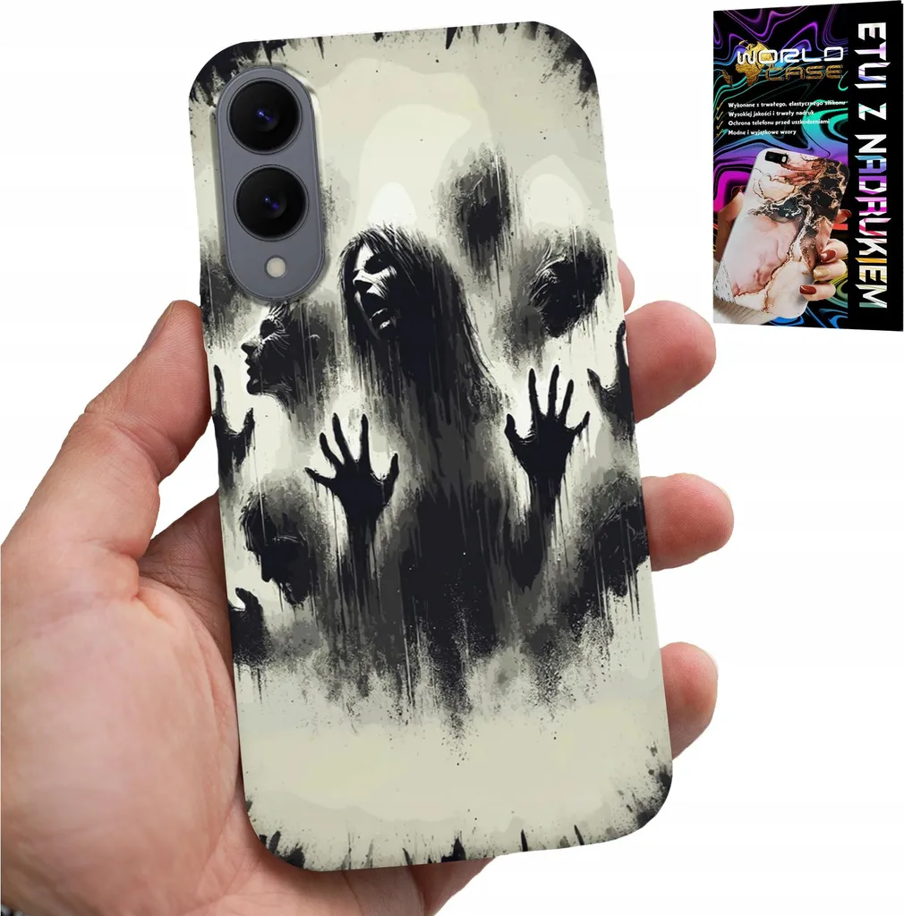 Custodia Per Samsung Galaxy S25 Edge - The Walking Dead Zombi + Vetro