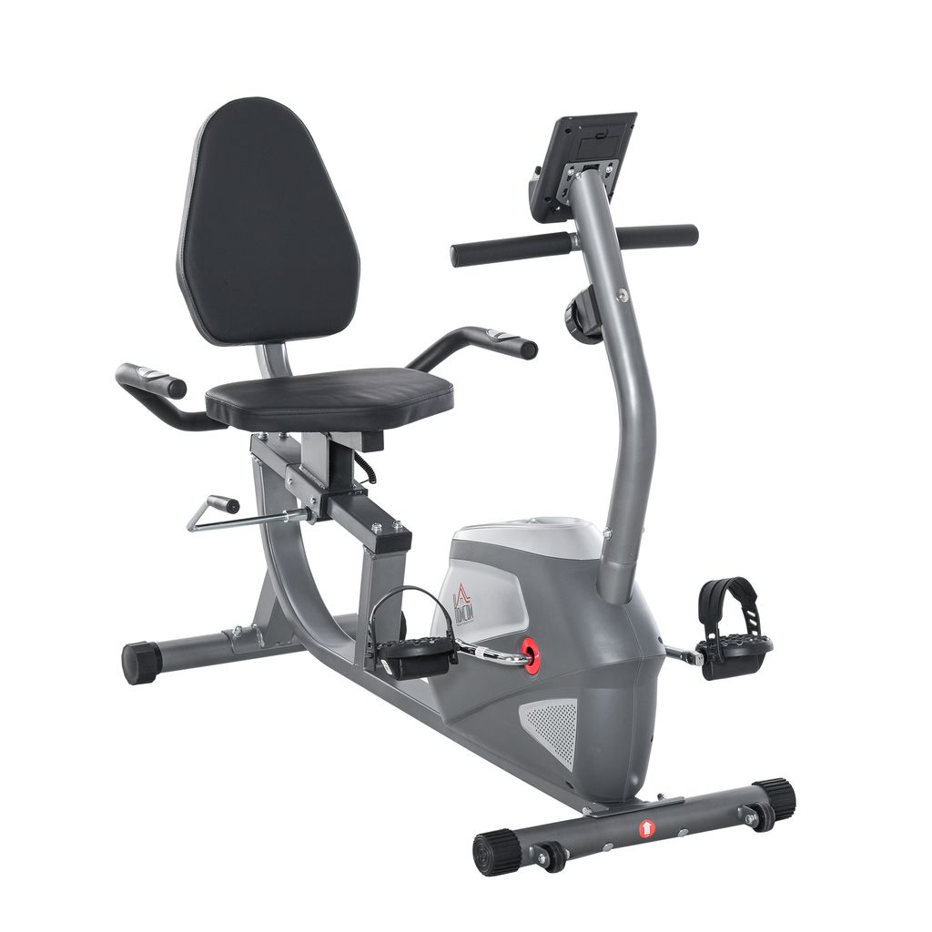 Heimtrainer Root Liege-Ergometer Indoor Cycling Fahrrad Fitness LCD Bis 110kg DE 