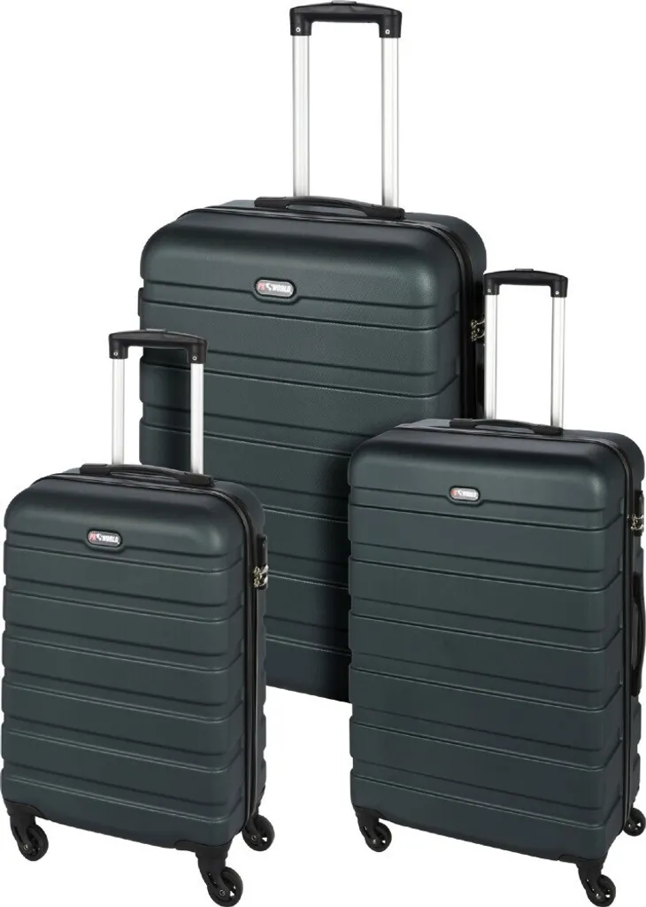 Valise de voyage XQMAX robuste avec roulettes multidirectionnelles