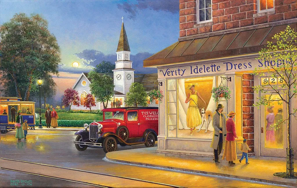 Puzzle Jigsaw 550 Pièces Verity Dress Shop pour Adultes et Seniors