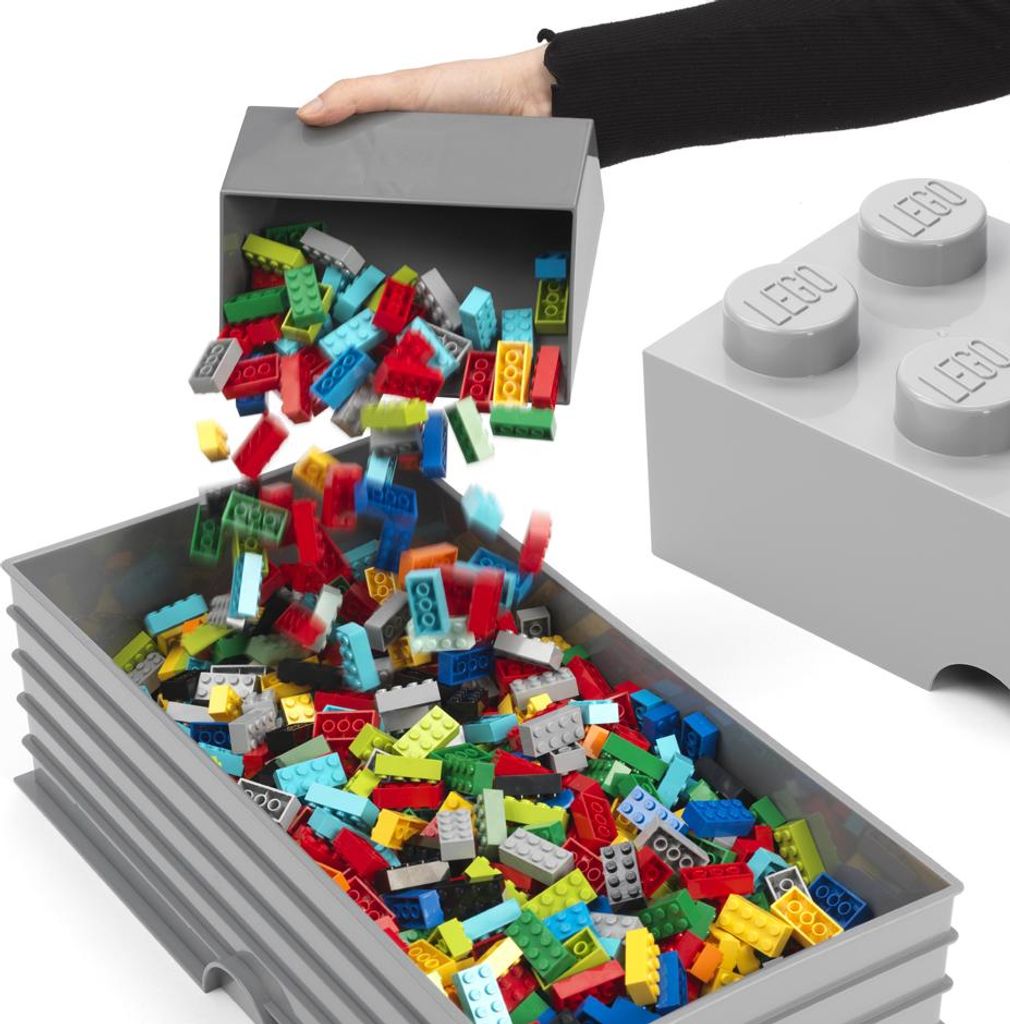 LEGO Schaufel-Set BRICK SCOOPER SET 2-teilig,schwarz & grau