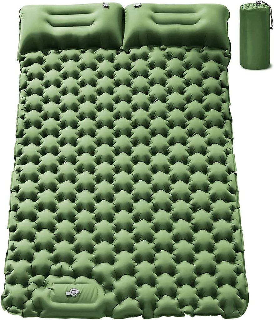 Aufblasbare Isomatte für Camping matte mit Kissen kompakte