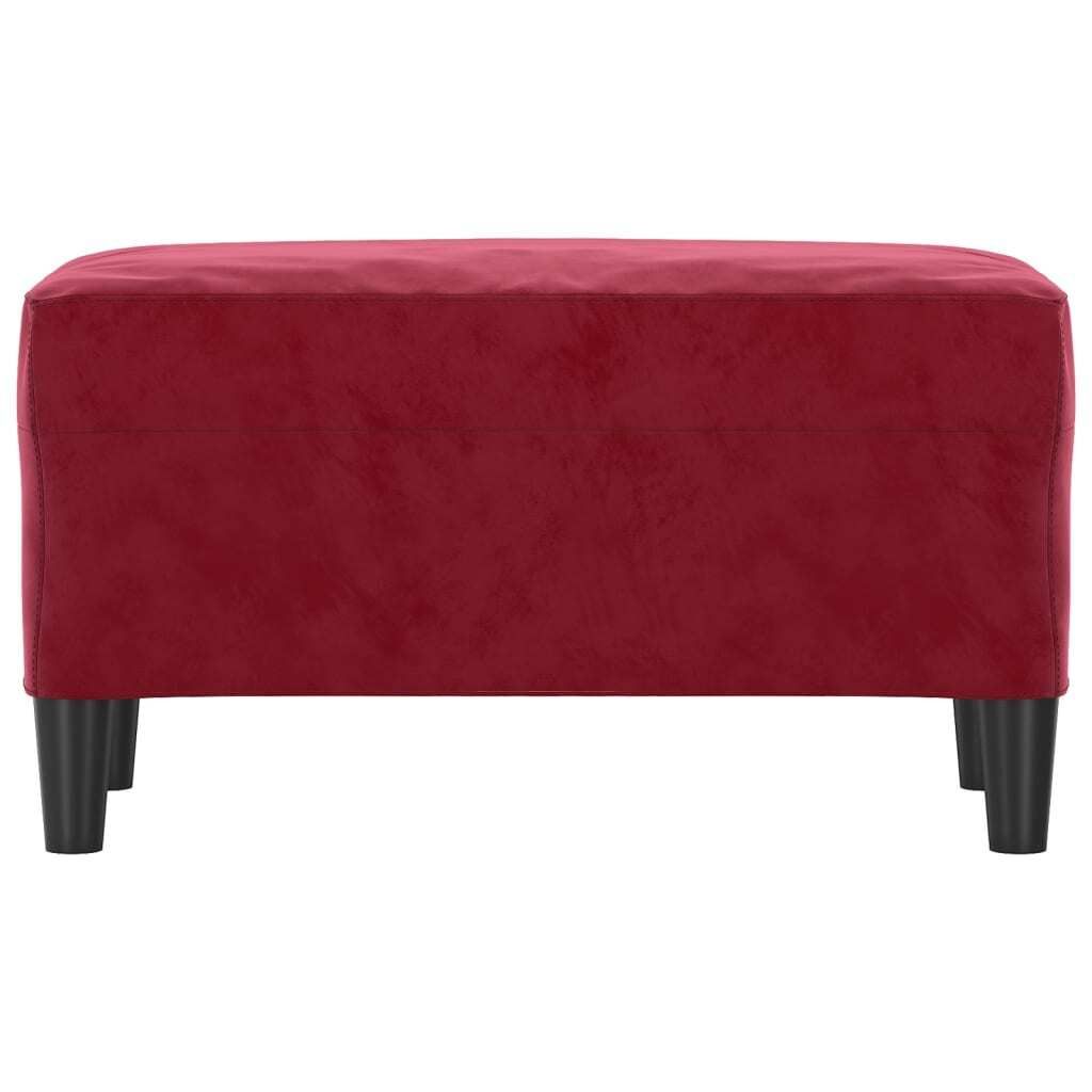 " " Sitzbank Weinrot 70x35x41 cm Samt NeuMöbel 3736981