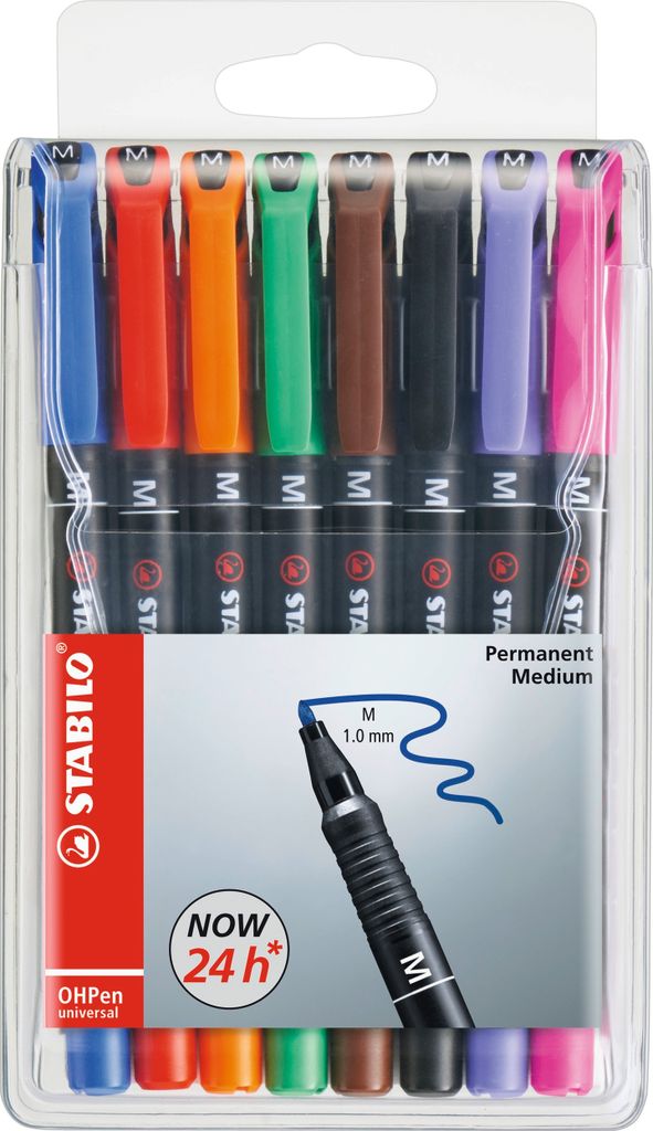 Folienstift - STABILO OHPen universal - permanent medium - Produktbild 