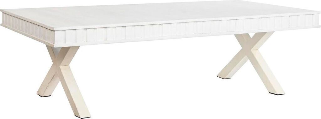 DKD Home Decor Couchtisch 140 x 70 x 42 cm Metall Madera de mango