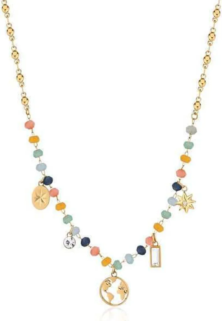 Collana Brosway Chakra BHKN083 Oro | Perle e Ciondoli Viaggio