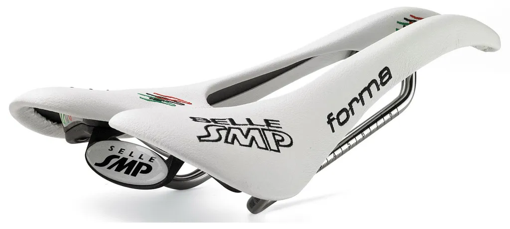 Selle SMP Forma Blanche 273 x 137 mm - Selle de Vélo Route Homme 230g