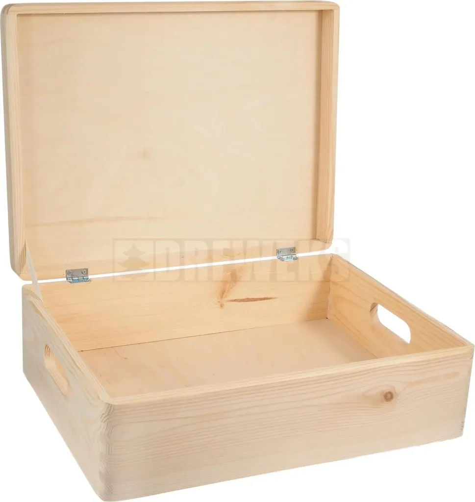 Boîte moyenne - Charnières renforcées à visser - Rangement sécurisé