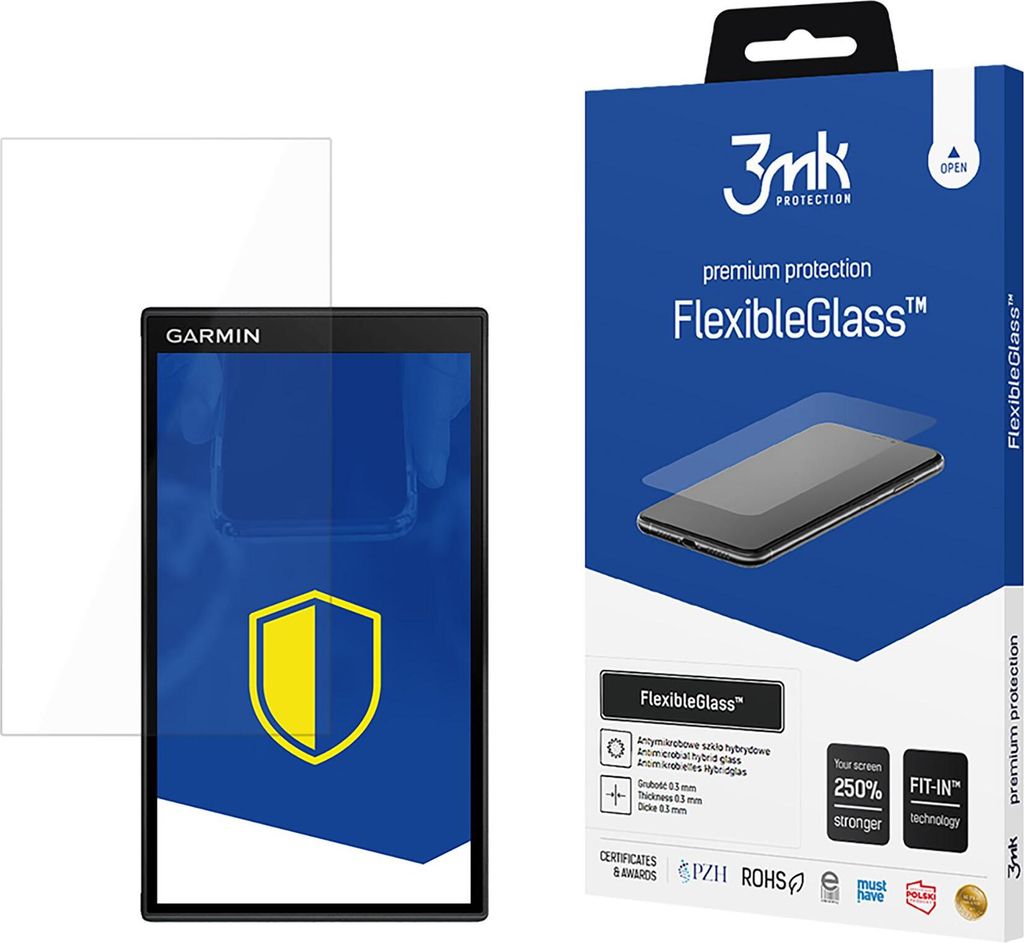 3mk Display Hybridglas FlexibleGlass für Garmin DriveSmart 66 0,3mm 7H