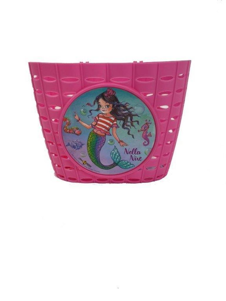 Bike Fashion Kinderkorb Rosa - Fahrradkorb Für Vorbau