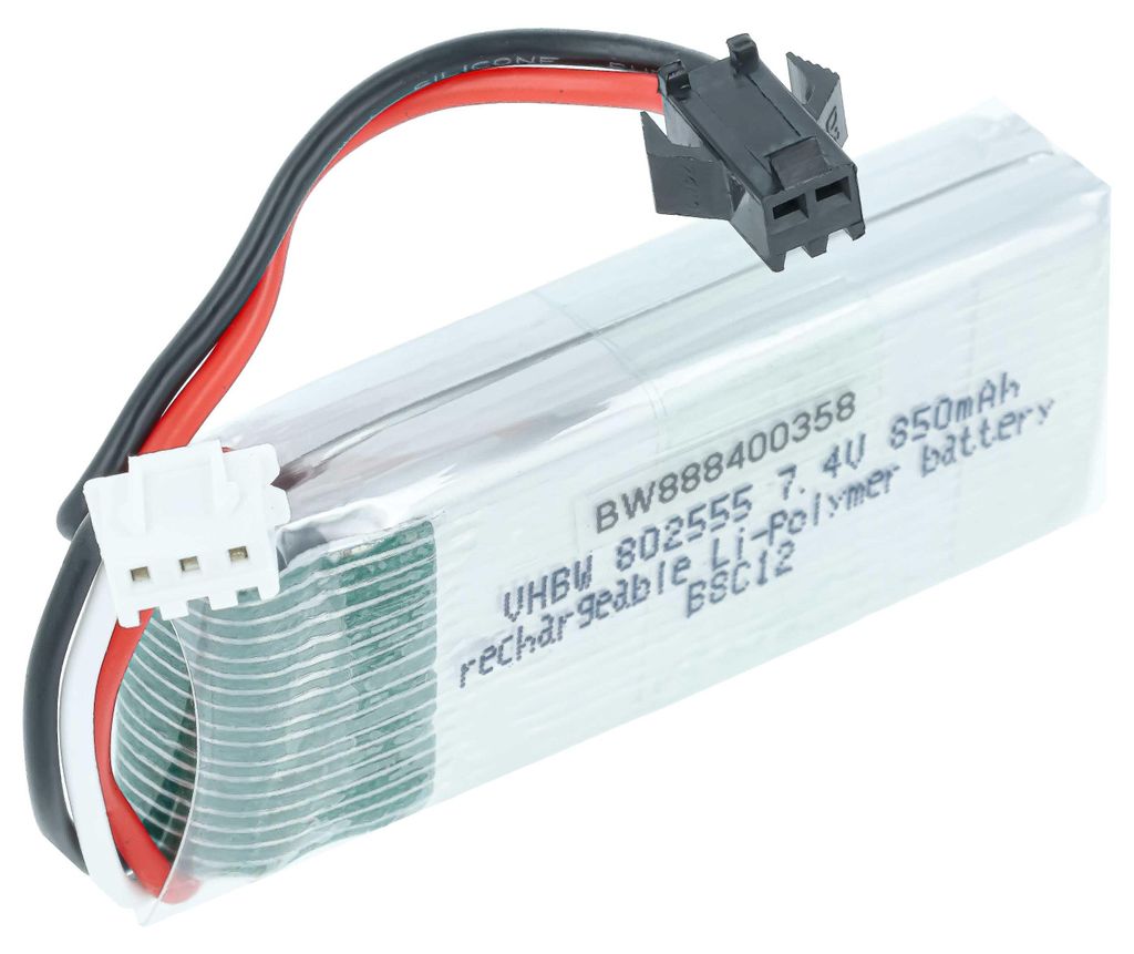 vhbw Akku kompatibel mit SM-2P Stecker für Modellbau z.B. Produktbild 