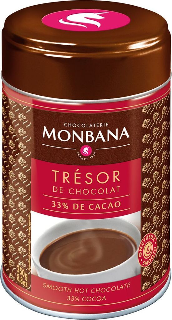 Monbana Tresor Chocolate Powder, 250g