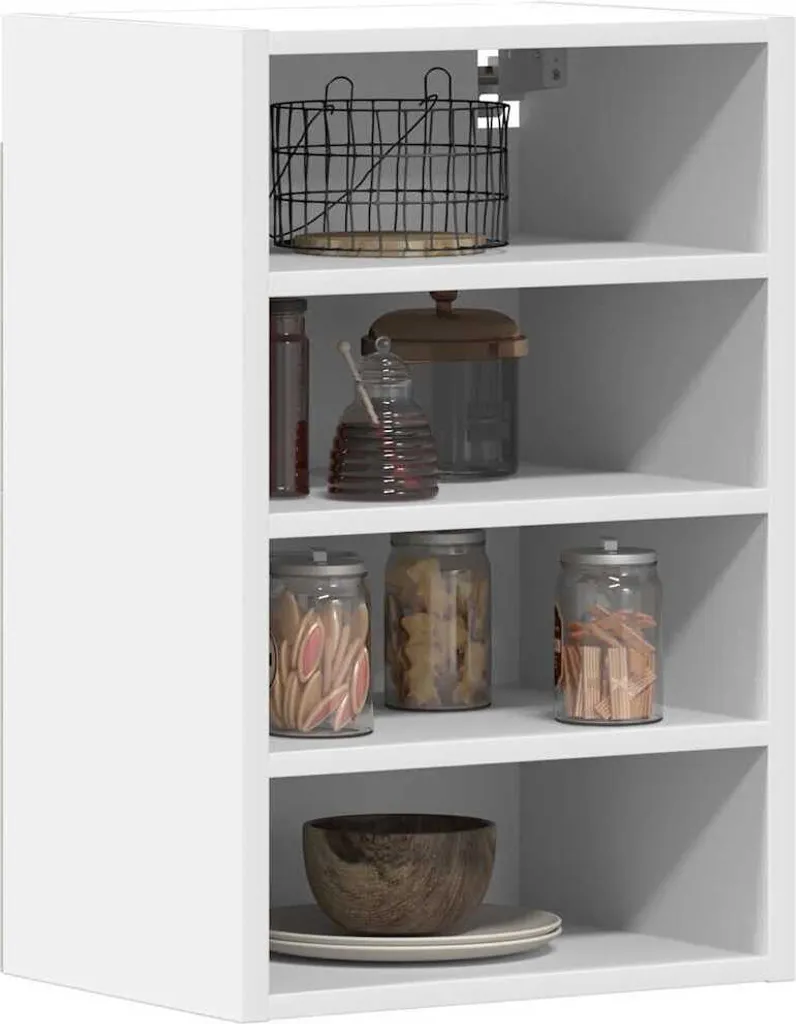 Mobile Pensile Riga Bianco 40x60 cm - Ottimizzazione Spazi Cucina - 1