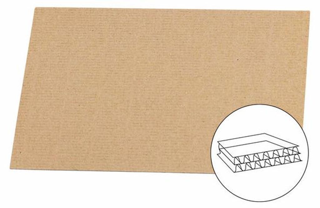 1x Palettenzwischenlage Kartonplatte für EURO Paletten Produktbild 
