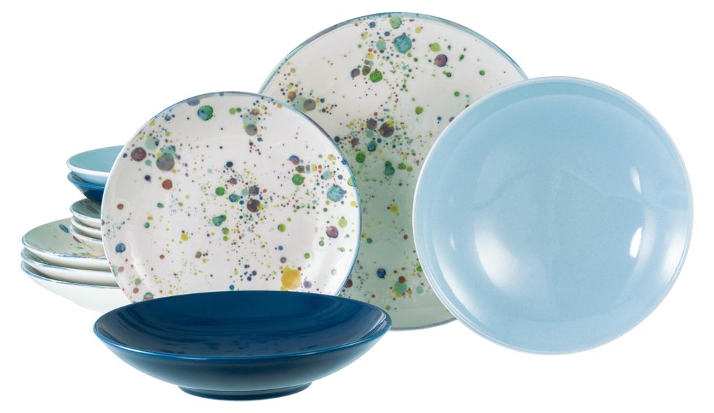 CreaTable, 24388, Candy Drops Mix, sada tanierov 12 ks, Obrázok produktu 