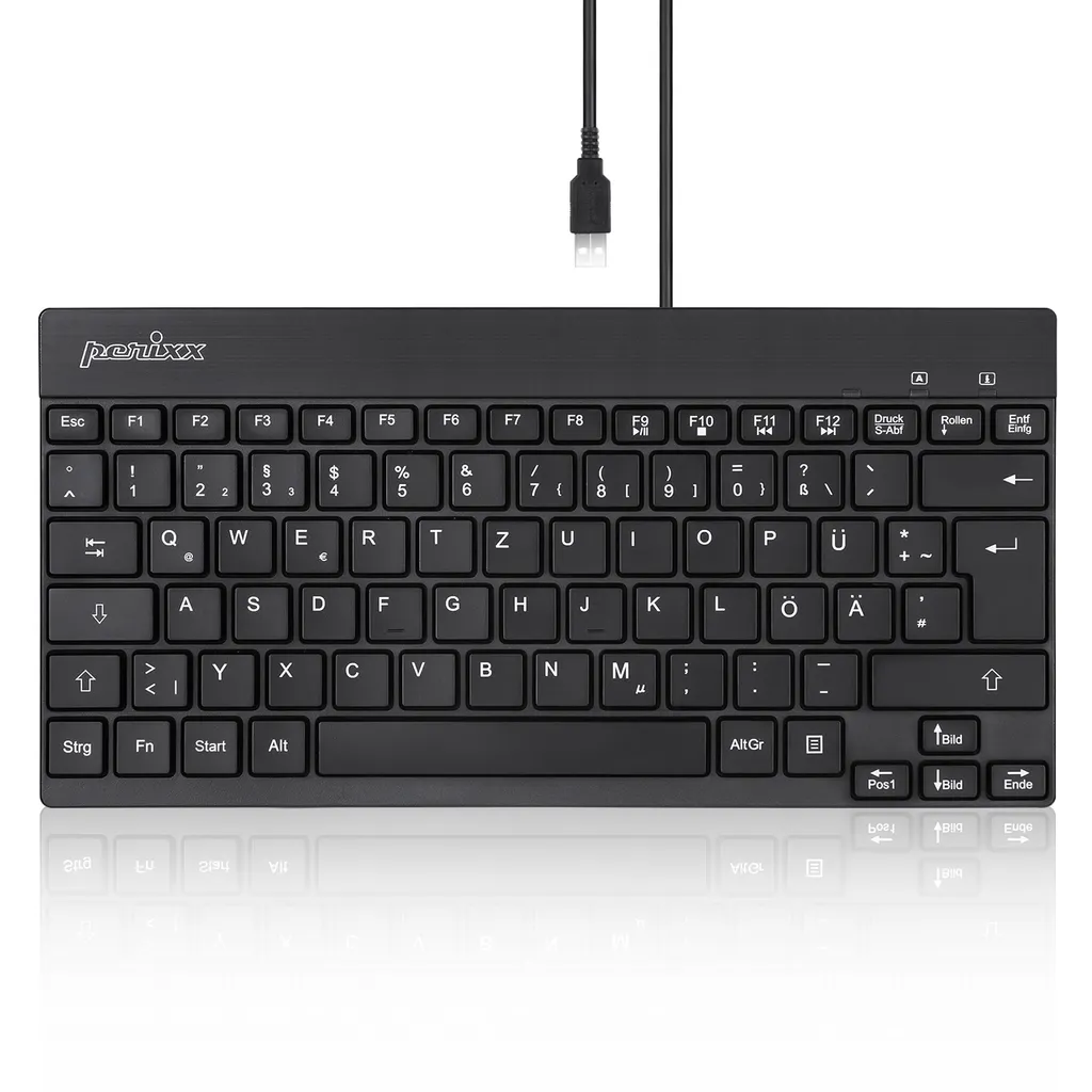 Clavier USB QWERTZ Perixx PERIBOARD-426 : Saisie Allemande sans Erreur