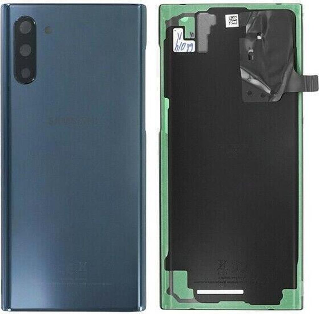 Original Samsung Galaxy Note 10 N970F Akkudeckel Backcover Batterie Deckel Aura Schwarz & Werkzeug