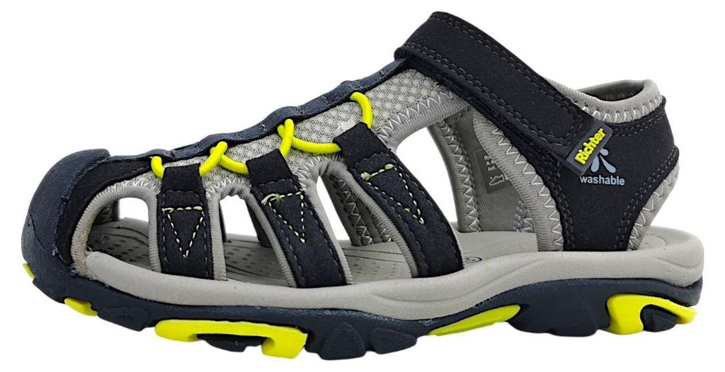 Richter Kinderschuhe Jungen Sandalen Schwarz Freizeit, Schuhgröße:37 EU