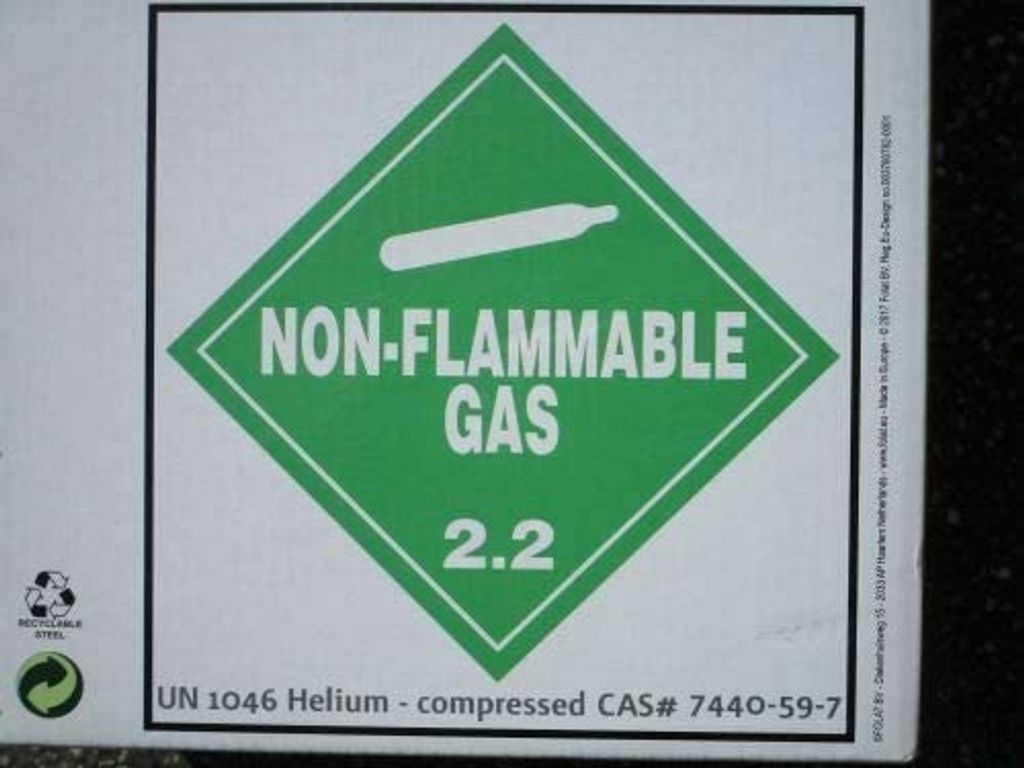 HELIUM DO BALÓNKŮ BALLOONGAZ - jednorázová nádoba 400 l Obrázek produktu 10