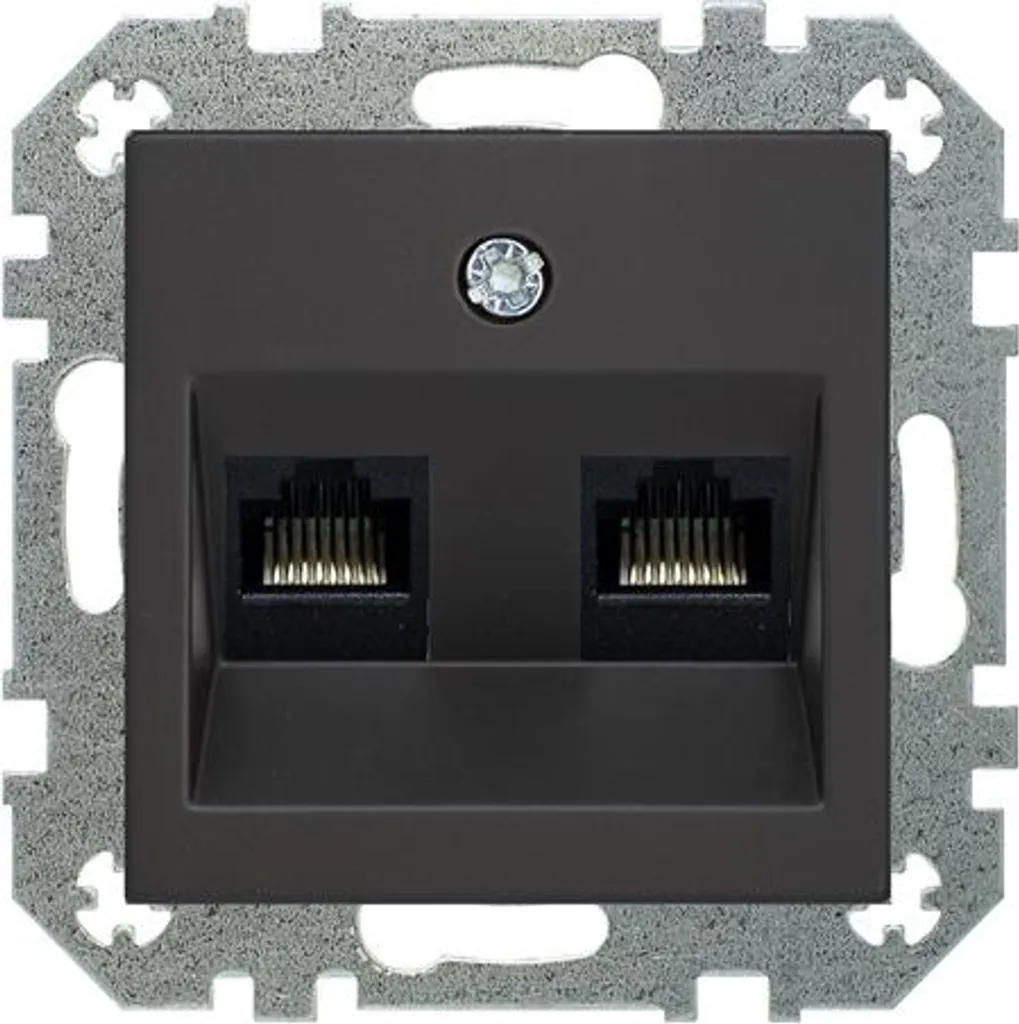 Éliminez les zones sans Wi-Fi avec la prise 2xRJ45 Liregus Ikl-002-01.R