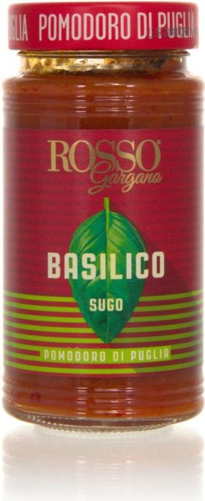 Rosso Gargano Sugo Basilico - Tomatensauce mit Basilikum Produktbild 