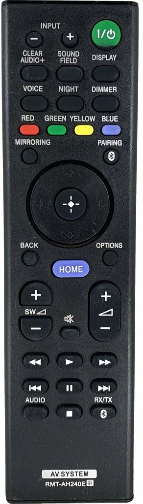 Ersatz Fernbedienung Sony HT-ST9 | HT-XT2 | HT-XT3