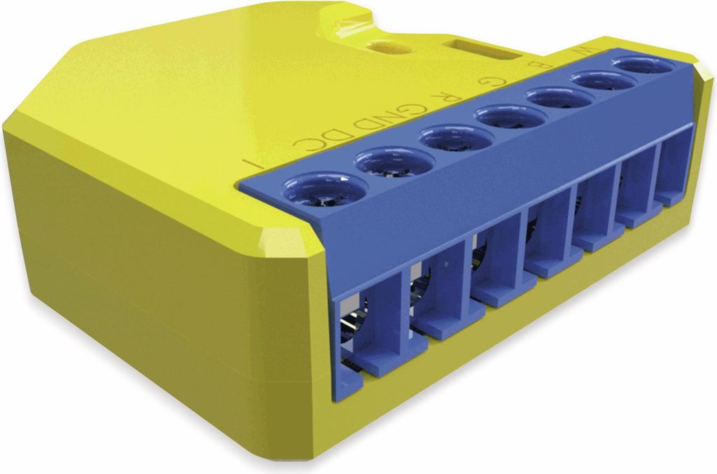 Shelly RGBW2 - Kabellos - WLAN - Blau - Gelb - 4 Kanäle - Produktbild 