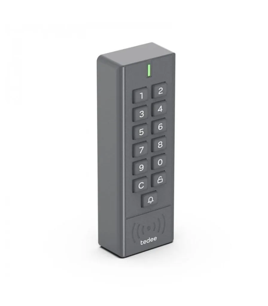 Tedee Keypad - Clavier à code sans fil pour serrure connectée intelligente