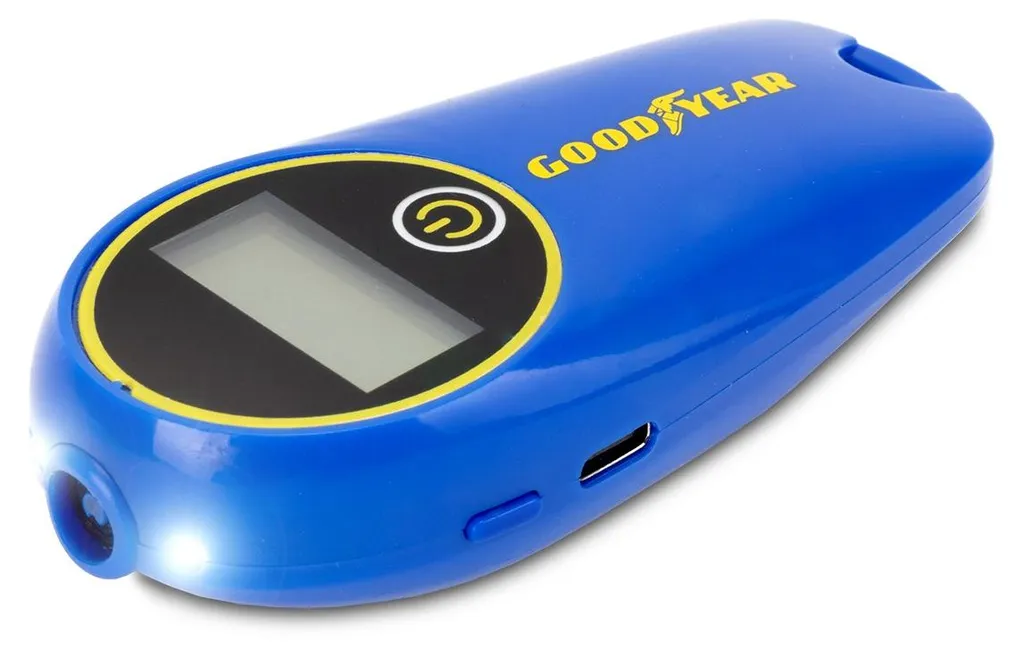 Évitez l'usure de vos pneus avec le Manomètre Goodyear GOD0028 digital
