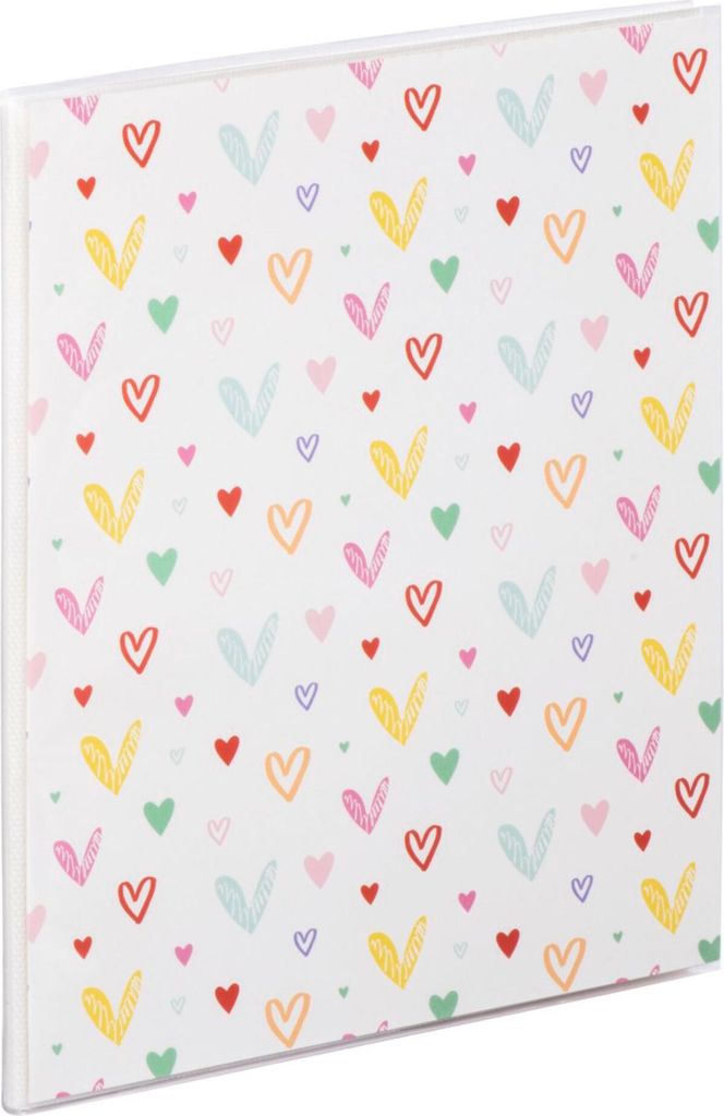 Hama Shine Hearts 10x15 80 Fotos Einsteck/Memo 3868