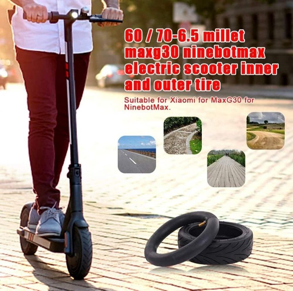 Ninebot MAX G2 D Mantel Schlauch Reifen 2023 Verstärkt Produktbild 